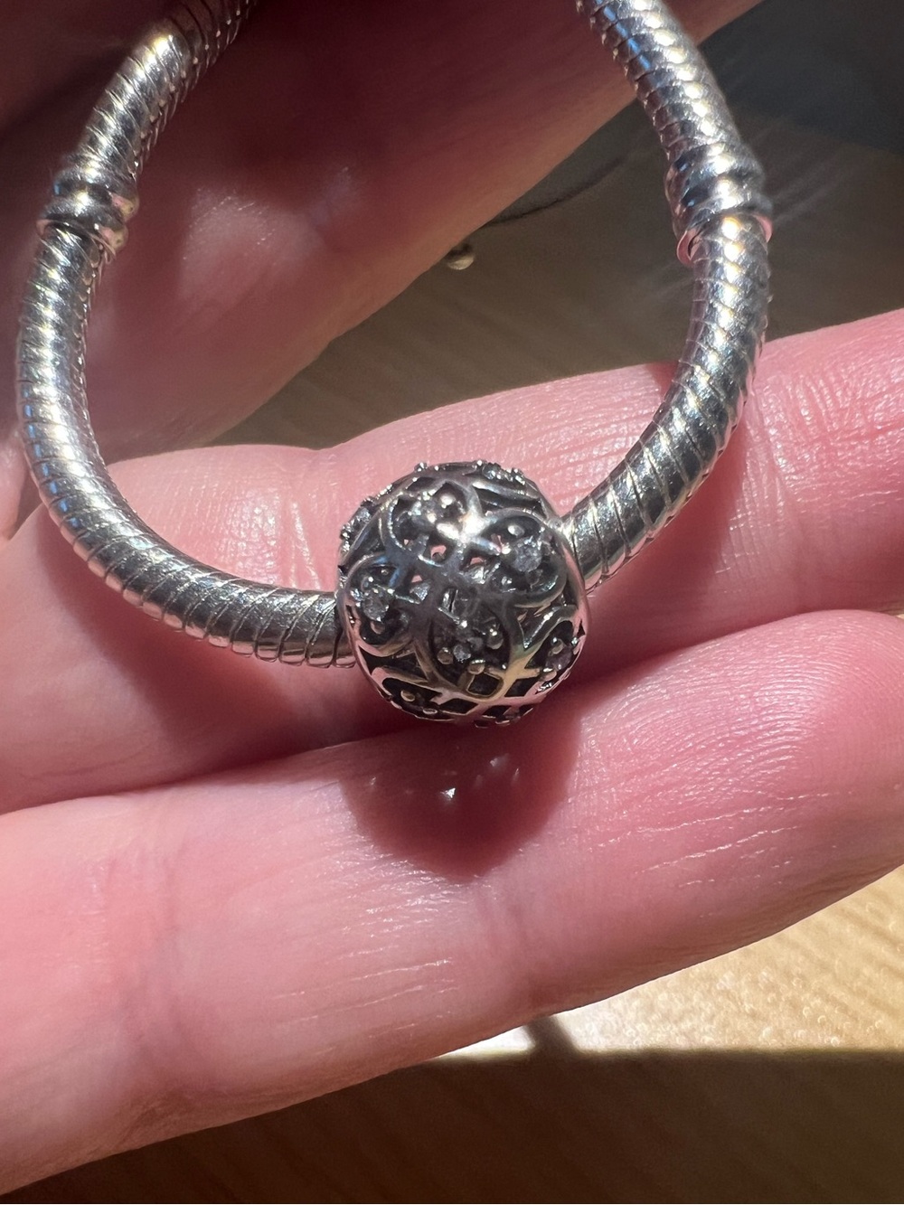 Openwork Filigree Charm - Picture 8 of 10